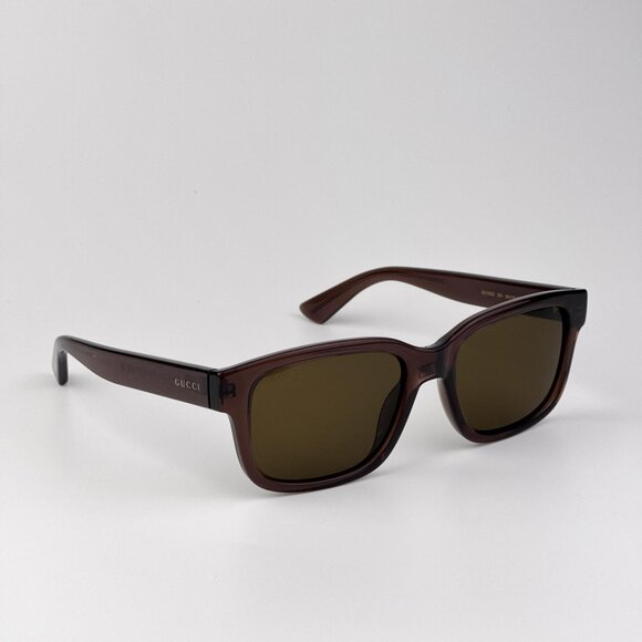 Gucci GG1583S 004 Sunglasses – Brown Square Frame with Brown Lenses main image 5